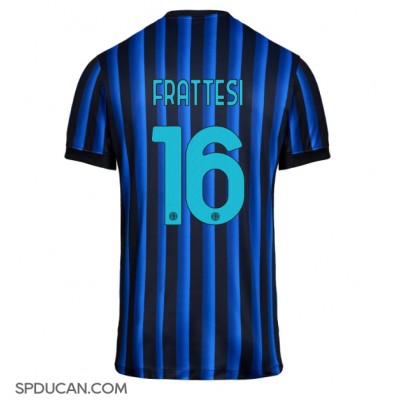 Muški Nogometni Dres Inter Milan Davide Frattesi #16 Domaci 2025-26 Kratak Rukav Muški Nogometni Dres Inter Milan Davide Frattesi #16 Domaci 2025-26 Kratak Rukav